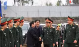 Đại tướng Phan Văn Giang yêu cầu Binh Đoàn 12 hoàn thành cầu Phong Châu trước Đại hội Đảng bộ Quân đội 