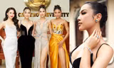 Á hậu Thủy Tiên hội ngộ siêu mẫu Bùi Quỳnh Hoa, đọ sắc cùng Á hậu Thu Thảo