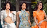 Hoa hậu Thanh Thủy đẹp ngỡ ngàng trong bộ ảnh thời trang của NTK Lê Thanh Hòa