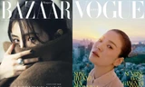 Màn đọ sắc ấn tượng của Song Hye Kyo và “bản sao” trên bìa Kim Cửu các tạp chí đình đám