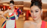Hoa hậu Khánh Vân diện trang phục lấy cảm hứng từ cờ lục sắc, ủng hộ cộng đồng LGBTQI+