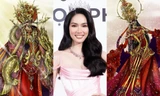 Á hậu Phương Anh hé lộ ý tưởng bộ trang phục dân tộc tại Miss International 2022