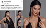 Khoe bộ ảnh profile gửi BTC Miss Universe, Á hậu Kim Duyên nổi bật trên page Missosology