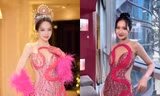 Hoa hậu Thanh Thủy, Hà Trúc Linh khoe nhan sắc yêu kiều trong cùng một thiết kế