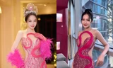 Hoa hậu Thanh Thủy, Hà Trúc Linh khoe nhan sắc yêu kiều trong cùng một thiết kế