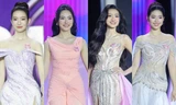 Trang phục dạ hội lộng lẫy của Top 10 thí sinh xuất sắc nhất Hoa hậu Việt Nam 2024