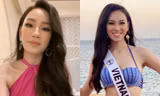 Ái Nhi mua bikini tại chợ cũ, tự tin chụp hình cùng dàn đối thủ Miss Intercontinental 2021
