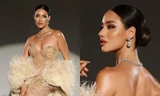 Ngắm thiết kế dạ hội được Lydie Vũ diện trong Bán kết Miss Supranational 2024
