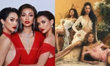 Cao Thiên Trang, Ngô Bảo Ngọc, Vũ Thúy Quỳnh hóa nàng tiên cá bắt trend "Em Xinh"