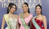 Miss Earth 2023: Hoa hậu Lan Anh đọ sắc bên người đẹp Philippines và Venezuela