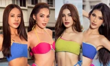 Dàn hậu đọ sắc vóc trong bộ ảnh bikini, Hoàng Phương nổi bật nhất team Đông Nam Á