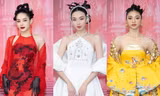 Hoa hậu Hòa bình Quốc tế 2023: Thùy Tiên, Minh Kiên hóa "tiên nữ" trên thảm đỏ