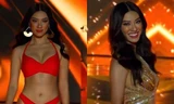 Kim Duyên tại Bán kết Miss Supranational 2022: Chất hơn hẳn thời đi thi Miss Universe!
