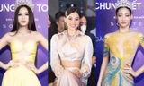 Họp báo Chung kết Miss World Vietnam 2022: Hoa hậu Đỗ Thị Hà đọ sắc cùng dàn mỹ nhân