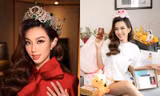 Đội vương miện mới giá "bình dân", khí chất Hoa hậu của Thùy Tiên vẫn tỏa ngút trời