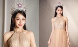 Hoa hậu Thanh Thủy khoe nhan sắc dịu ngọt cùng vương miện Hoa hậu Việt Nam