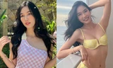 Á hậu Phương Anh khoe sắc vóc quyến rũ với đồ bơi, bất ngờ nhất là tác giả của bộ hình