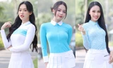 Tiền Phong Golf Championship 2023: Hoa hậu Thanh Thủy khoe nhan sắc dịu dàng trong nắng Thu