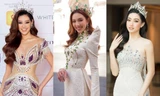 Thùy Tiên, Lương Thùy Linh, Khánh Vân mặc đồ lấy cảm hứng từ vương miện, ai tinh tế hơn?