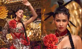 Hoa hậu Thái Lan Anntonia Porsild cực ấn tượng trong bộ ảnh đón Tết Giáp Thìn