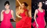 3 nàng hậu Tiểu Vy, Đỗ Thị Hà, Khánh Vân đọ sắc với màn “đụng độ” mẫu váy của NTK Công Trí