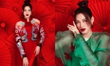 Ngắm trọn bộ ảnh Tết của Hoa hậu Đỗ Thị Hà: Nhan sắc thăng hạng, thần thái cuốn hút