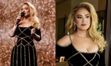 Adele đẹp sắc sảo như “nữ thần Hy Lạp” trong thiết kế của thương hiệu Công Trí