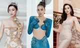Hoa hậu Đỗ Thị Hà, Tiểu Vy, Lương Thùy Linh đẹp như nữ thần ở thảm đỏ Miss World Vietnam