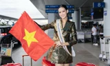 Á hậu Bảo Ngọc mang tận 125 kg hành lý tới Ai Cập để tham gia Miss Intercontinental 2022