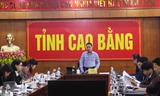 Tỉnh Cao Bằng tổ chức họp bàn thực hiện các dự án đầu tư giảm nghèo trên địa bàn -Ảnh: CB