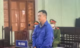 Bị cáo Nông Thanh Tùng tại tòa án -Ảnh: CB