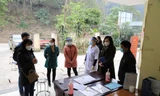 Sau khi nâng cấp độ dịch, các ngành chức năng Cao Bằng tổ chức các đoàn công tác kiểm tra, đôn đốc công tác phòng chống dịch COVID-19 -Ảnh: TL