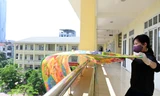 Hà Nội, Đà Nẵng: Vệ sinh, khử khuẩn trường học sẵn sàng đón học sinh trở lại trường