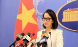 Người phát ngôn Bộ Ngoại giao Phạm Thu Hằng. (Ảnh: Mofa)