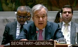 Tổng Thư ký Antonio Guterres. (Ảnh: AP)