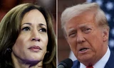 Hai ứng viên tổng thống Mỹ Kamala Harris và Donald Trump. (Ảnh: AP)