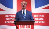 Ông Nigel Farage, lãnh đạo đảng Cải cách Vương quốc Anh. (Ảnh: Reuters)