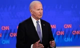 Tổng thống Mỹ Joe Biden trong cuộc tranh luận trực tiếp trên truyền hình với đối thủ Donald Trump ngày 27/6. (Ảnh: ABC)