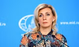 Người phát ngôn Bộ Ngoại giao Nga Maria Zakharova. (Ảnh: Tass) 