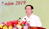 Phó Thủ tướng Vương Đình Huệ phát biểu chỉ đạo tại hội nghị sơ kết ngành tài chính 6 tháng đầu năm 2019 ngày 12/7