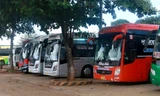 Xe khách "đóng băng" vì COVID-19 tại bến xe liên tỉnh Đắk Lắk