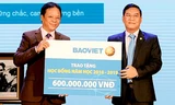 Bảo Việt trao hơn 5 tỷ đồng học bổng nhân dịp khai giảng