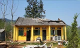 Giông lốc khiến 185 ngôi nhà ở Lào Cai tốc mái, sập đổ
