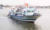 Tàu Chín Nghĩa 01 được đưa vào khai thác trong dịp lễ 30/4, 1/5 và mùa Du du lịch biển 2018. Ảnh: C.C 
