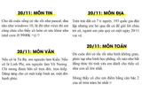“Chất” ngất với bộ lời chúc 20/11 “đo ni đóng giày” cho từng bộ môn, bạn đã lưu lại chưa?