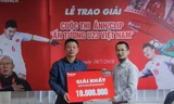 Trao giải cuộc thi ảnh, clip 'Ấn tượng U23 Việt Nam'