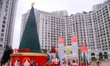 Không khí Giáng sinh 'gõ cửa' các tòa cao ốc