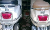 Truy tìm chủ nhân Vespa 'sinh đôi' siêu khủng