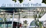 Vận hành ga tàu thuỷ Thủ Thiêm, sẽ có tuyến tàu kết nối hai bờ sông Sài Gòn
