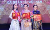 Nữ doanh nhân Thủ đô đăng quang cuộc thi Đại sứ áo dài Việt Nam